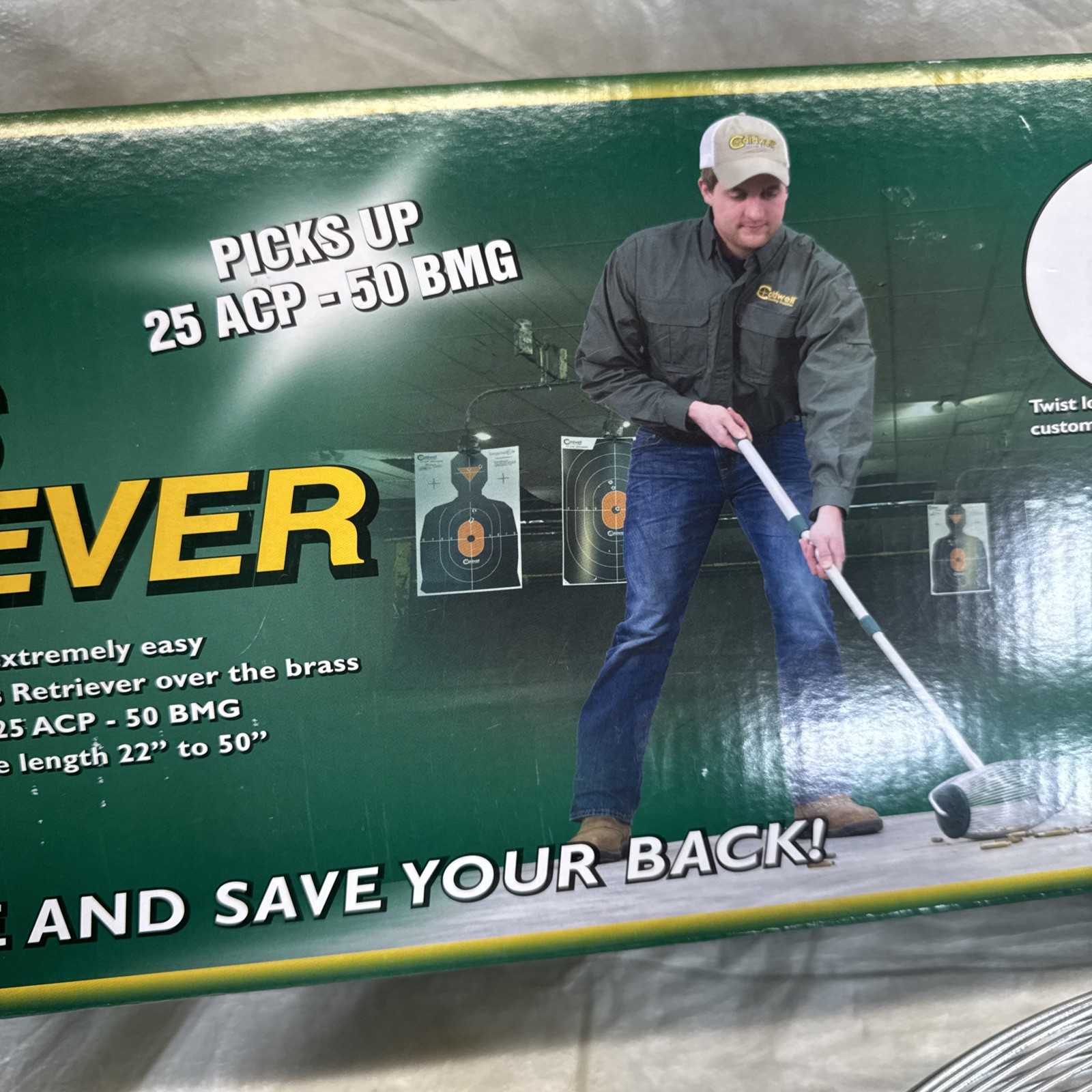 Caldwell Brass Retriever Collapsible Design and Basket Separator 125789 New Open