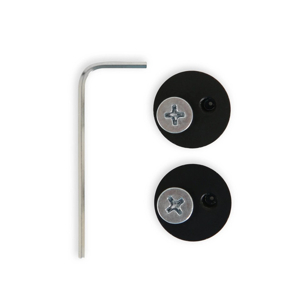 Simpson Racing 98024BK Locking Tearoff Post Set - Black - Pair