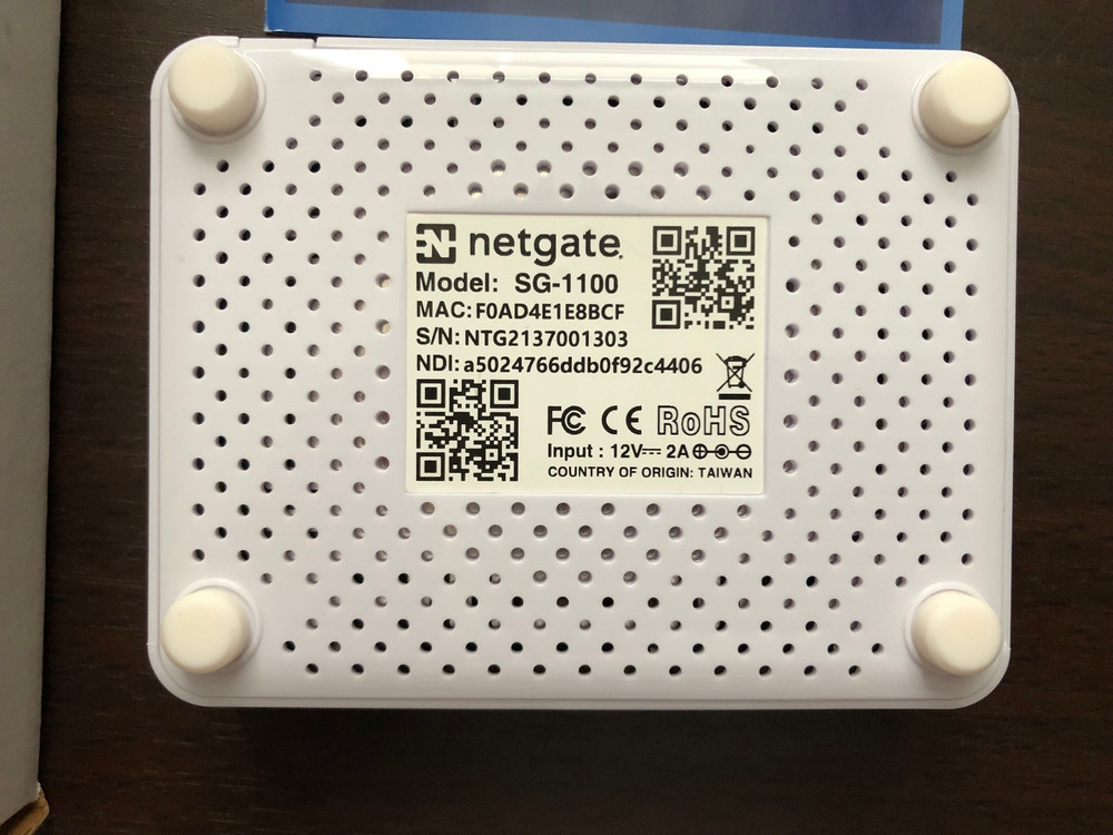 Netgate SG-1100 Security Gateway Firewall with pfSense Plus