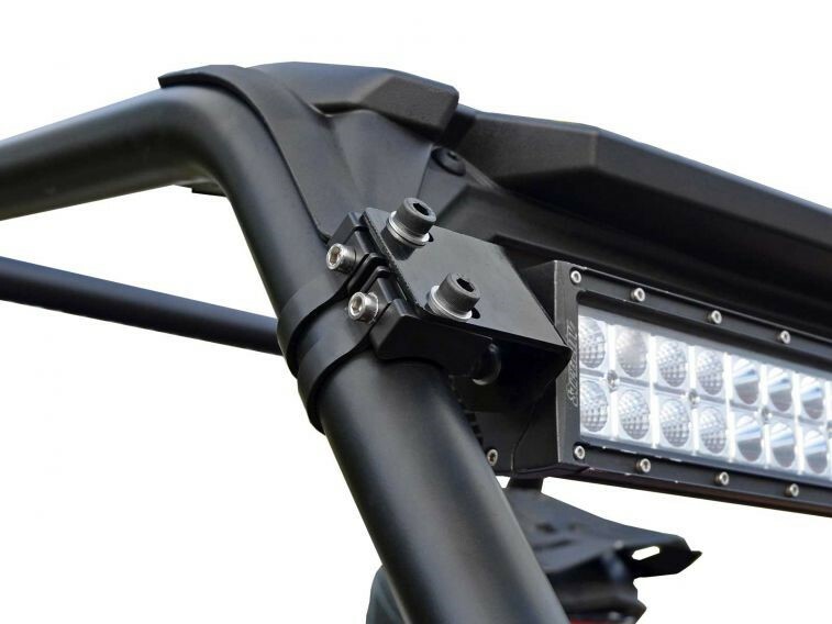 SuperATV 30" Straight / Curbed Light  Bar Cage Mounting Bracket for Polaris RZR