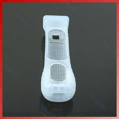 White Silicone Case Cover For Nintendo Wii Remote Controller With Motion Plus u