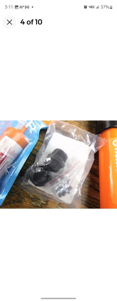 WaterBasics Emergency Pump and Filter Kit for Stored Water