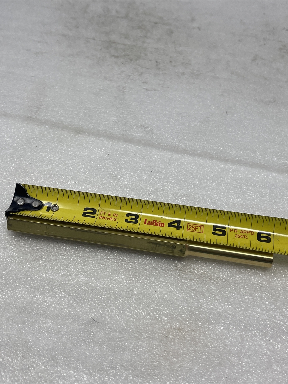 SK Tools 3/8” Brass Drift Punch, 6326, Hex Shank, 6” Long, USA Made, New