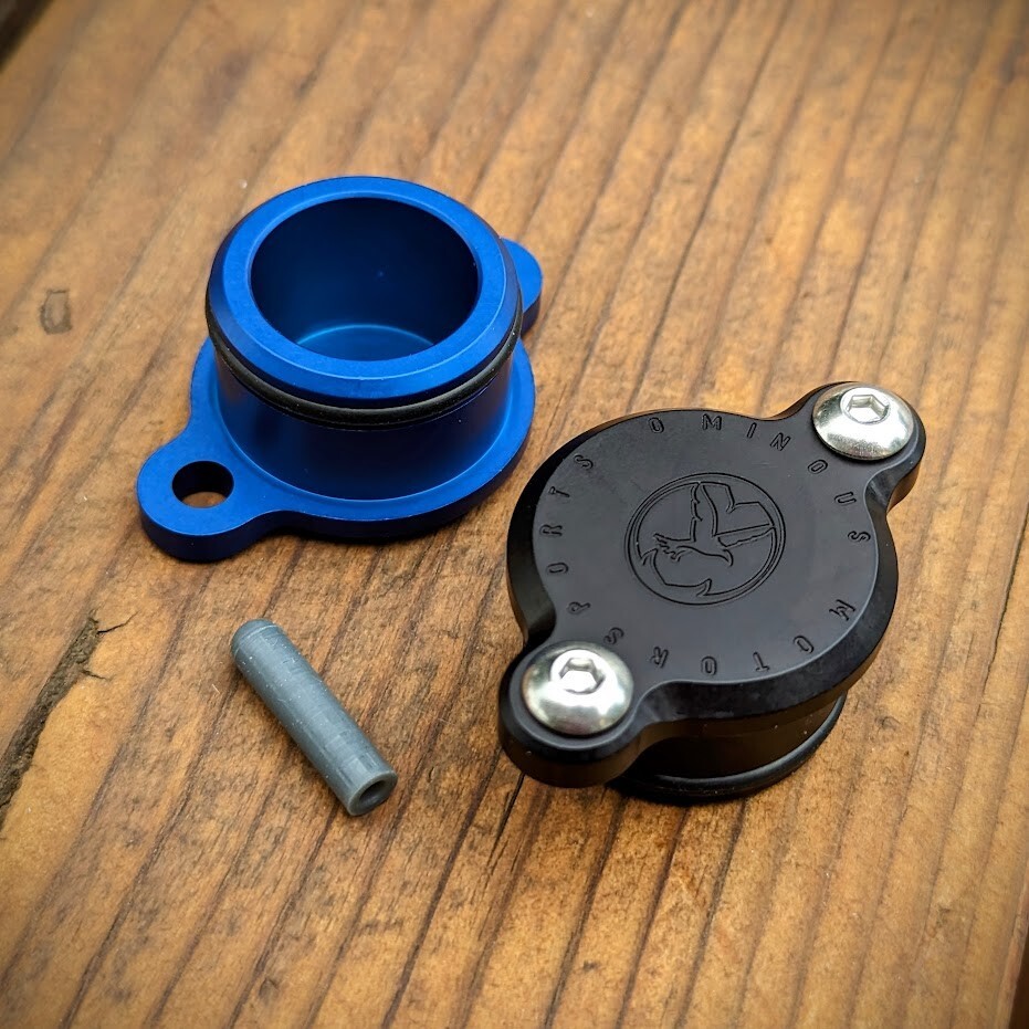 PW50 PW80 Oil Injection Pump Delete Block Off Plug - Made in USA - 6061 Billet