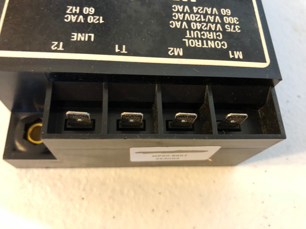 INVENSYS CONTROL MP50-8601 GARD-PAK V MOTOR PROTECTOR W/ DELAY & SHORT SENSOR