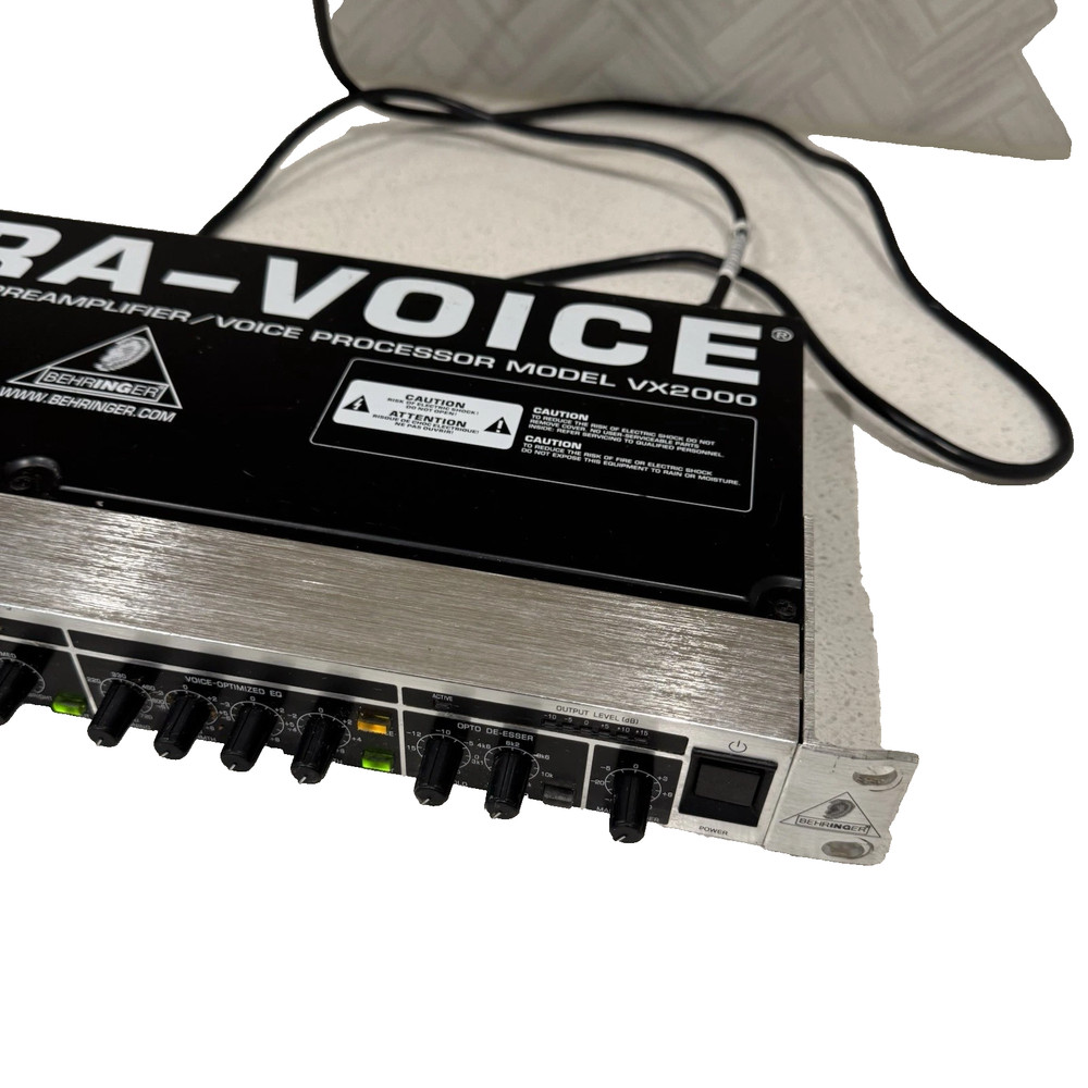 Behringer VX2000 Ultra-Voice Pro Mic Preamp / Voice Processor