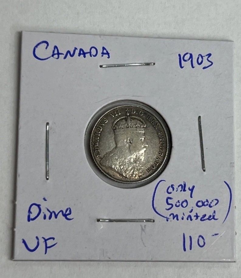 1903 - Canada 10 cent - Canadian Dime