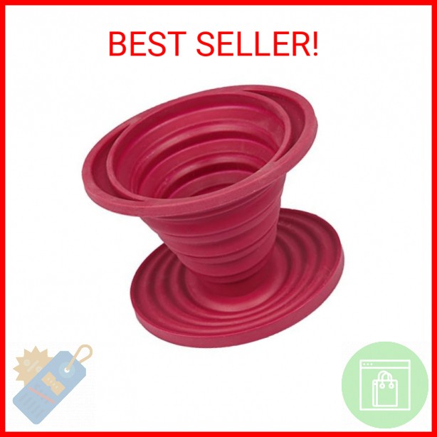 Collapsible Reusable Silicone Pour Over Coffee Dripper