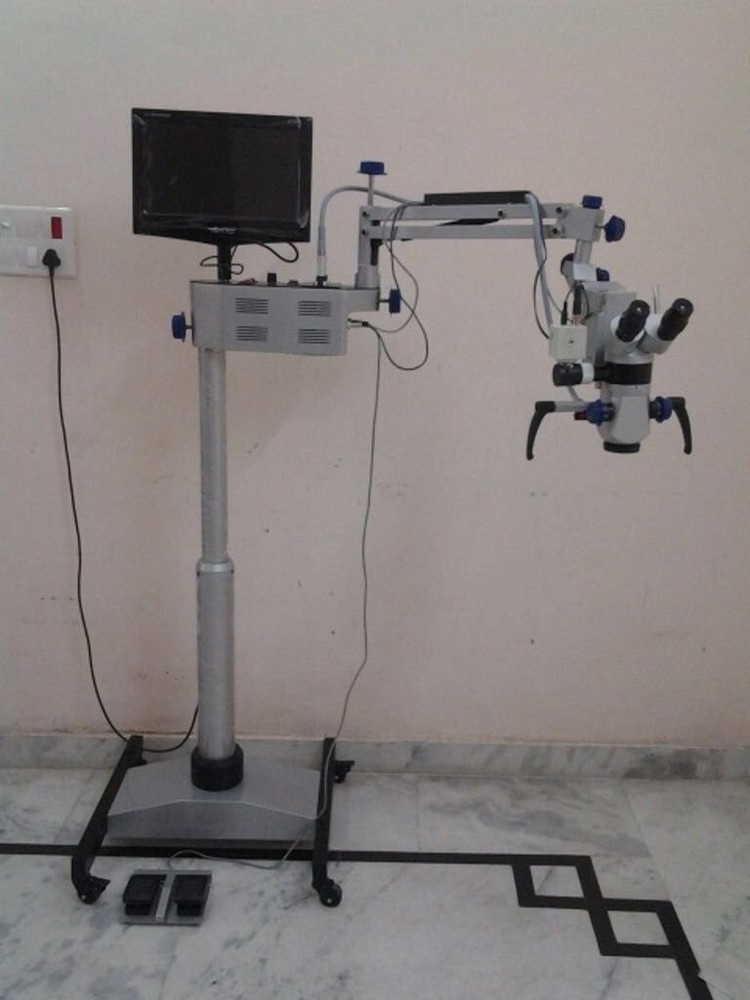 Surgical Operating Microscope Five Step with Camera, LCD, Motorized A1