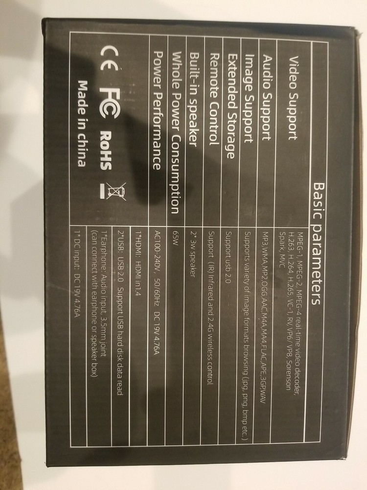 Smonet Smart Mini Projector good quality.