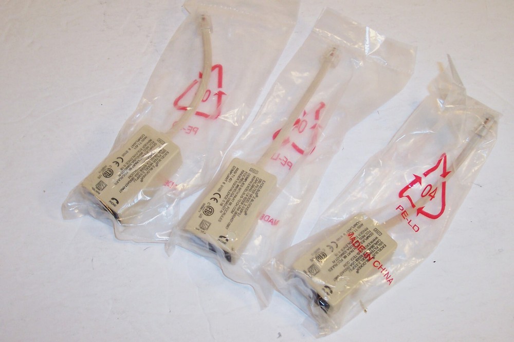 3 NIB / NOS EXCELSUS In Line DSL SPLITTERS