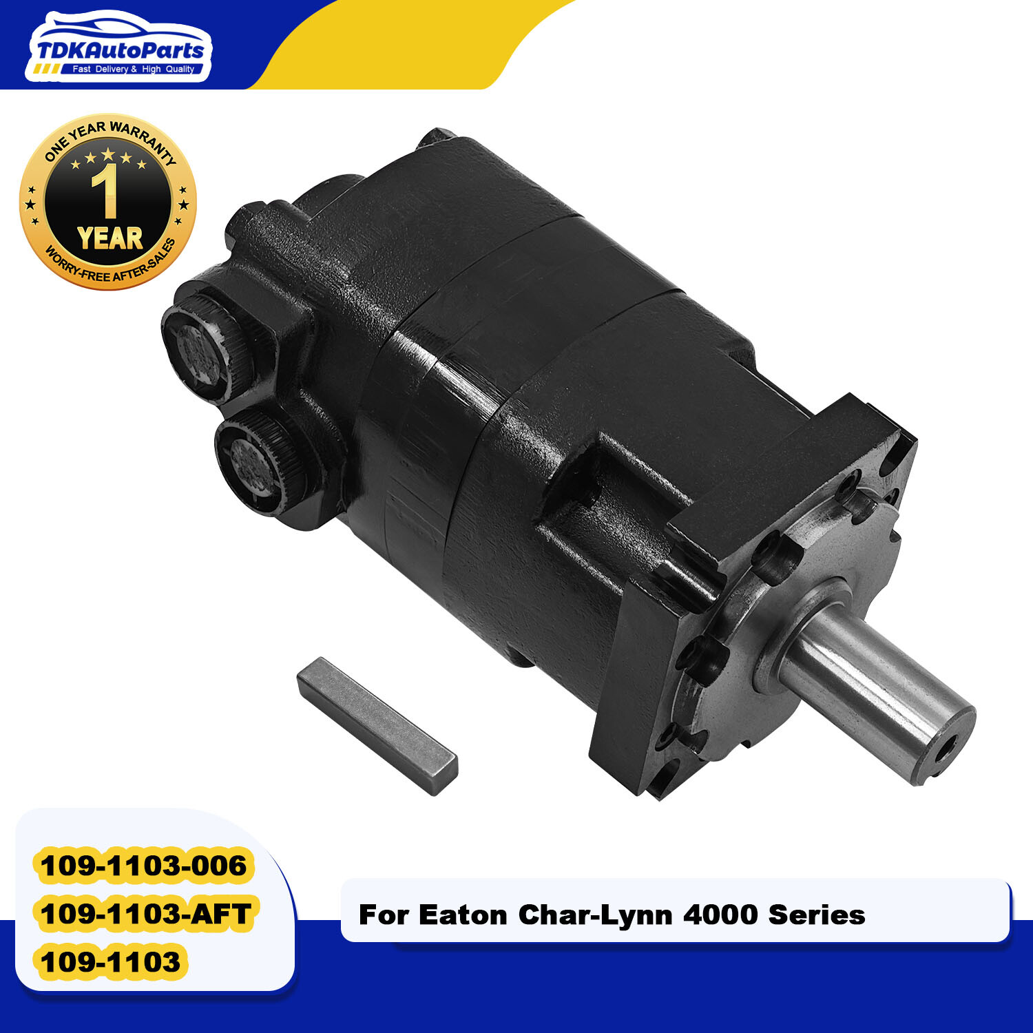 New Char-lynn 109-1103-006 /Eaton 109-1103 Motor Shipping from the United States