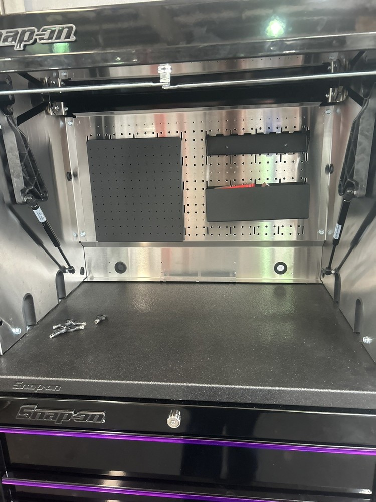 Black/purple snap on epic series modular tool chest