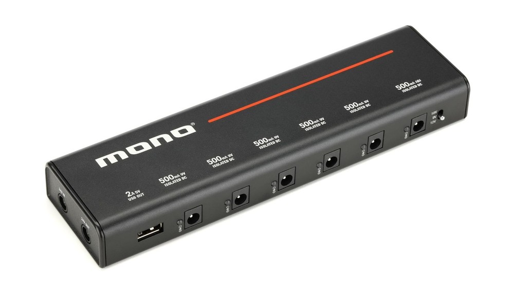 7-outlet Isolated Pedalboard Power Supply - Medium