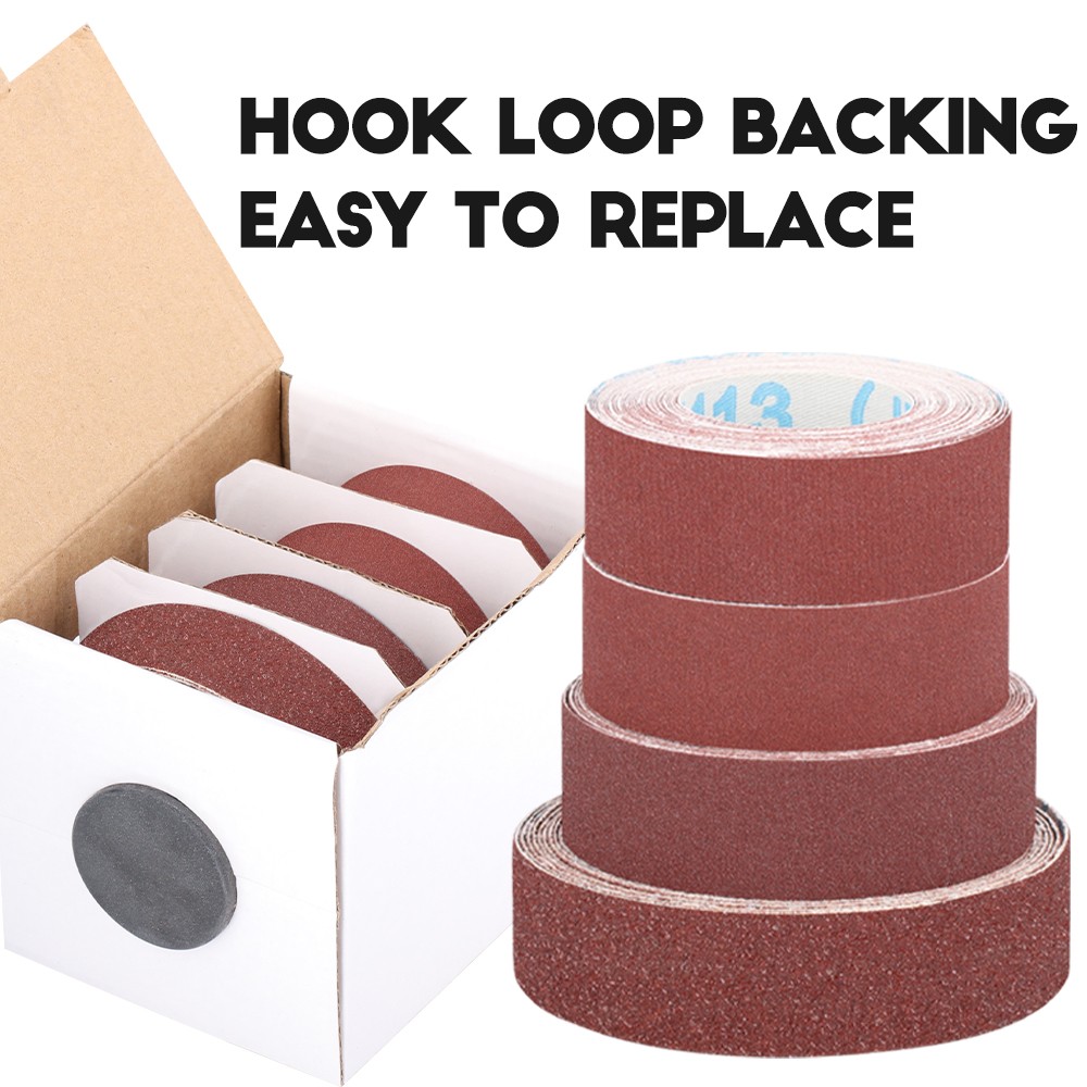 Emery Cloth Roll 80-400 Grit Sand Paper Roll Sanding Paper for Metal Auto Wood