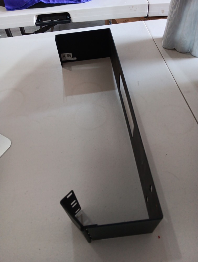 2U Vertical Wall Mount Rack Bracket Two Rack Space, Wall Mounting Bracket