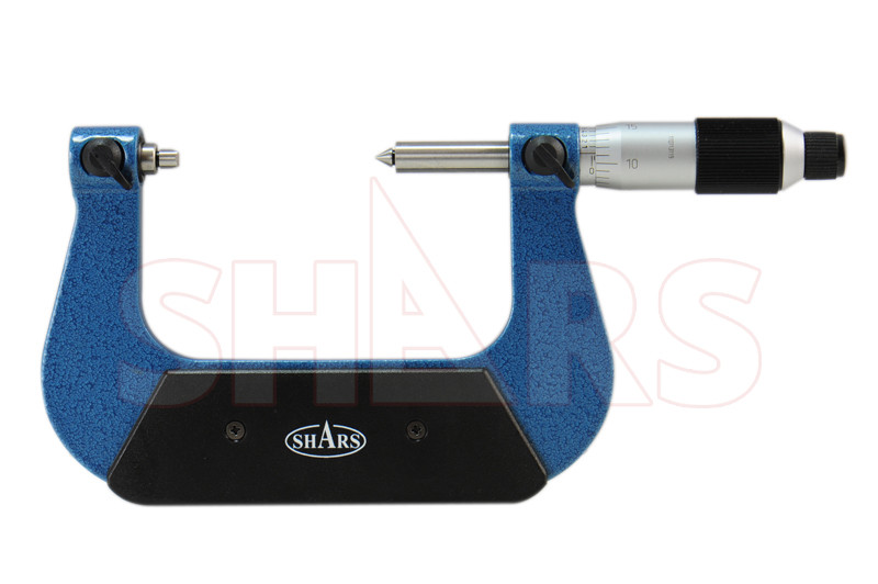 Shars 2-3" Screw Thread Micrometer .0001" Graduation Multi Anvil P}
