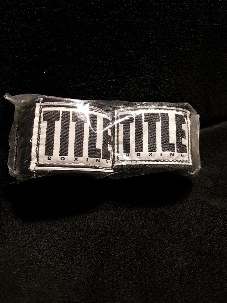 Title Boxing Mexican Style Handwraps-Black