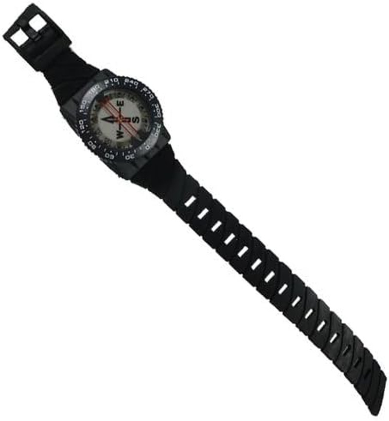 Deluxe Diving Wrist Compass - Accurate Navigation, 80M Depth, Durable Design