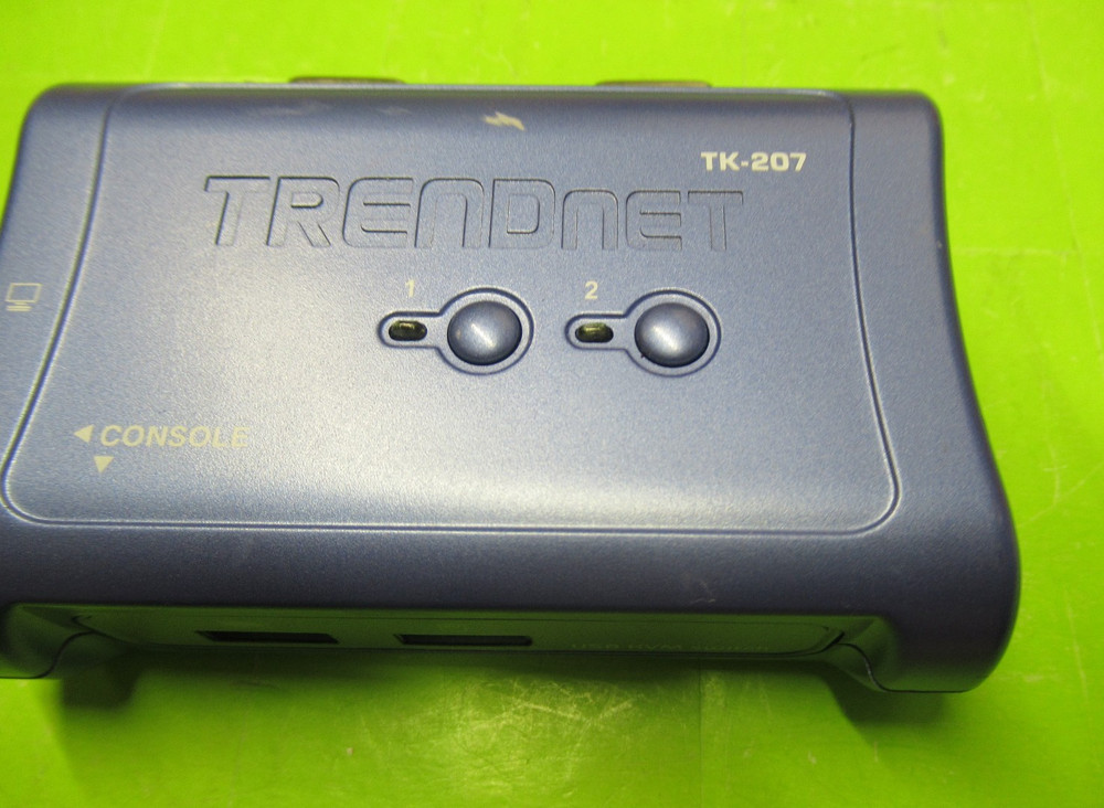 TRENDnet TK207 2-port USB Blue KVM Switch Cable