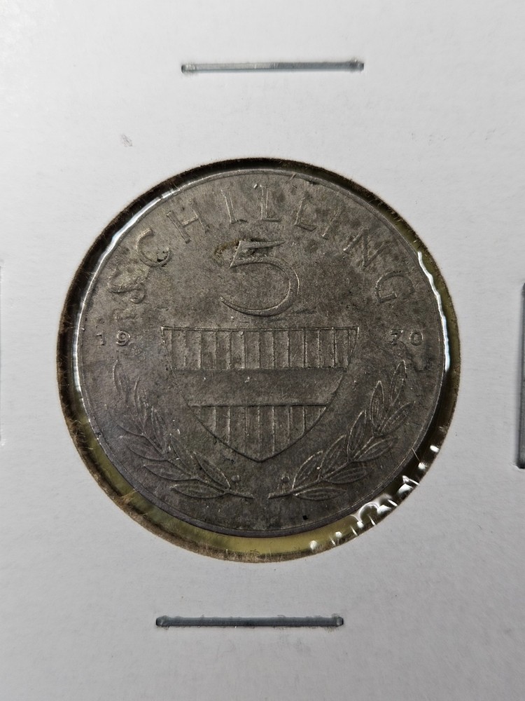 COINS - AUSTRIA - 5 SCHILLING 1970