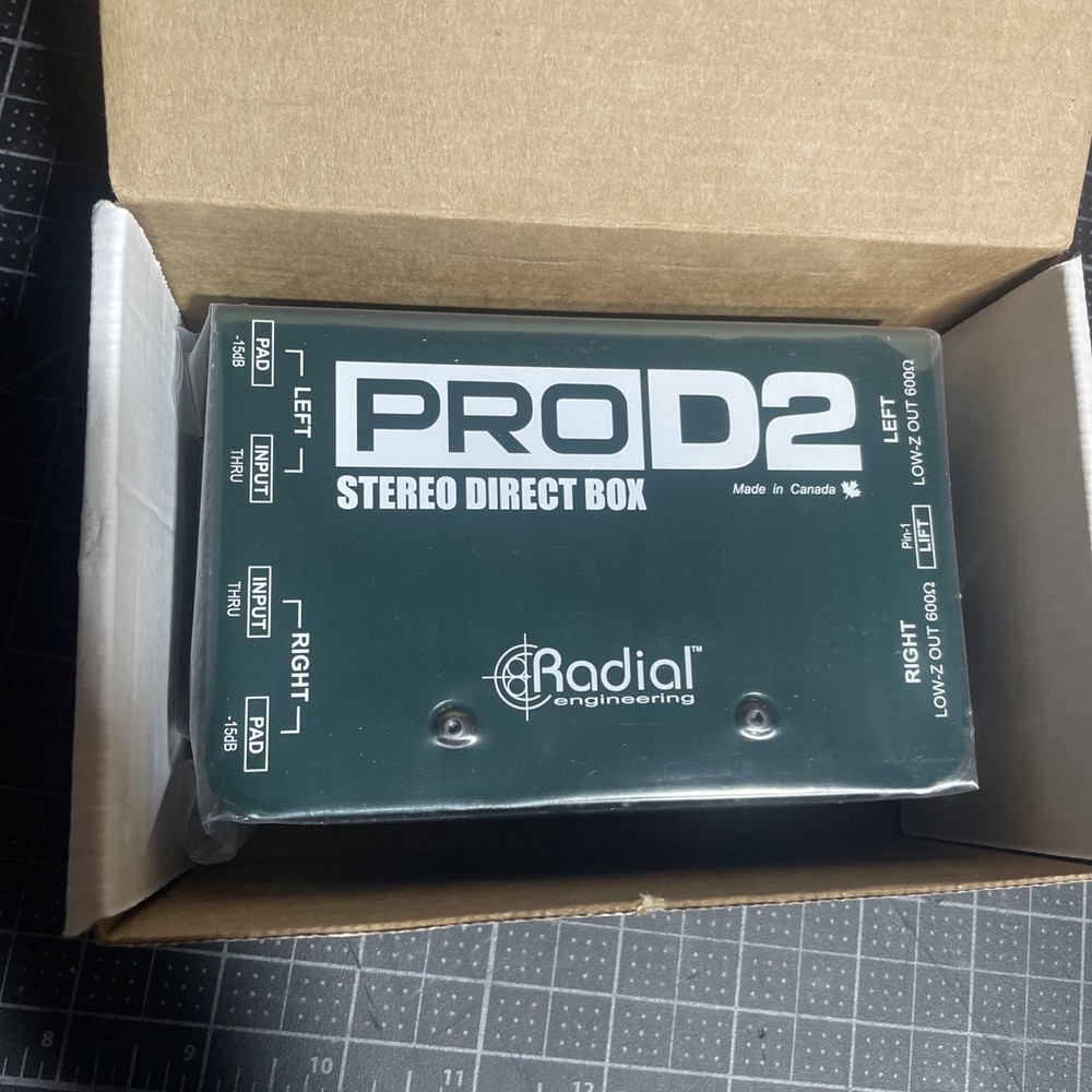 Radial Engineering ProD2 2-Channel Passive Instrument Direct Box