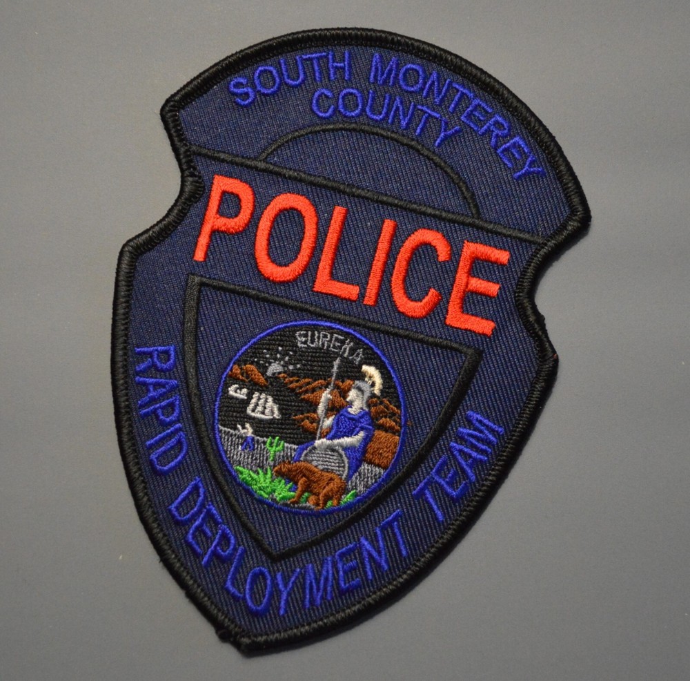 South Monterey County Rapid Deployment Team Subdued Patch ++ Mint CA