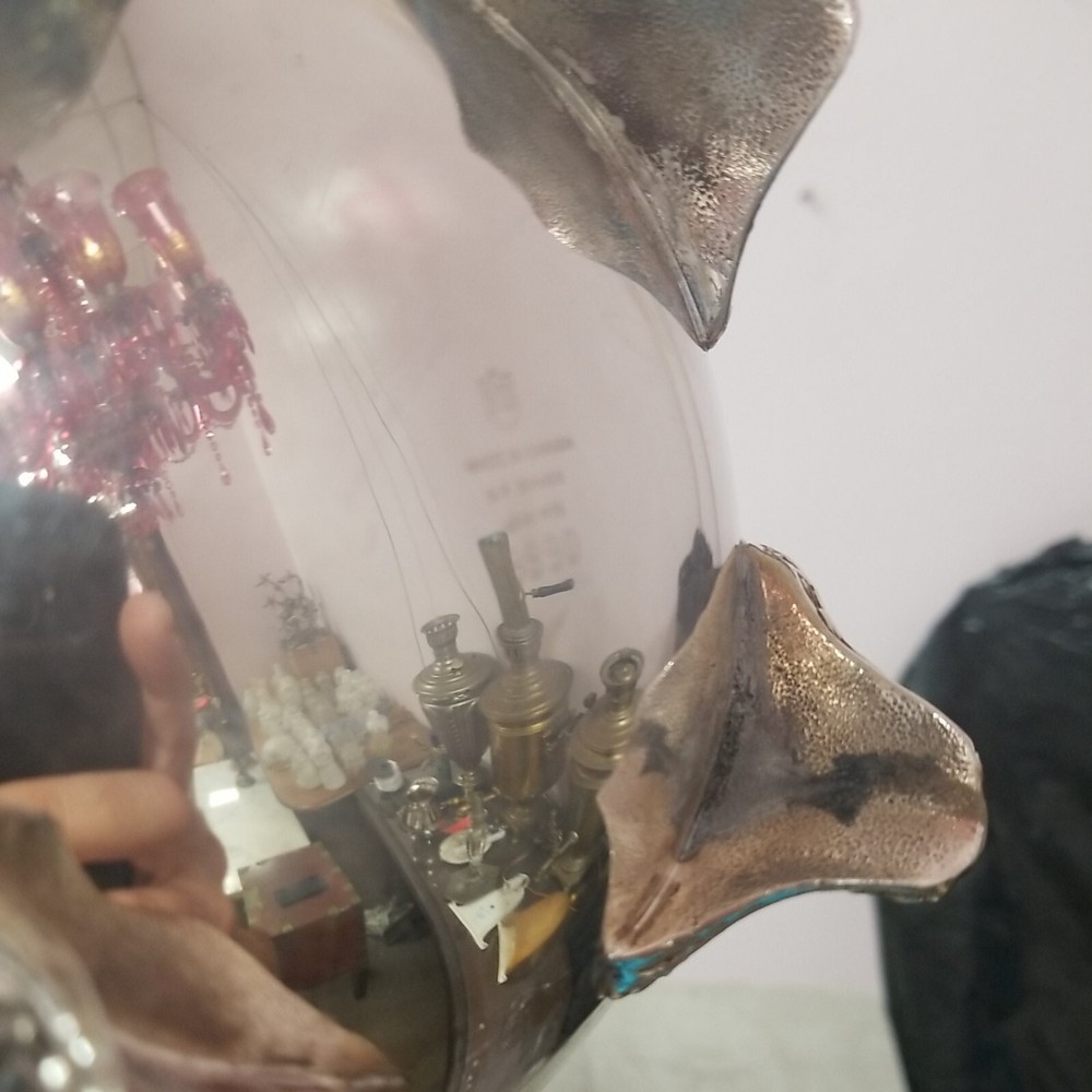 Vintage Silver Plated Pitcher 9" Tall