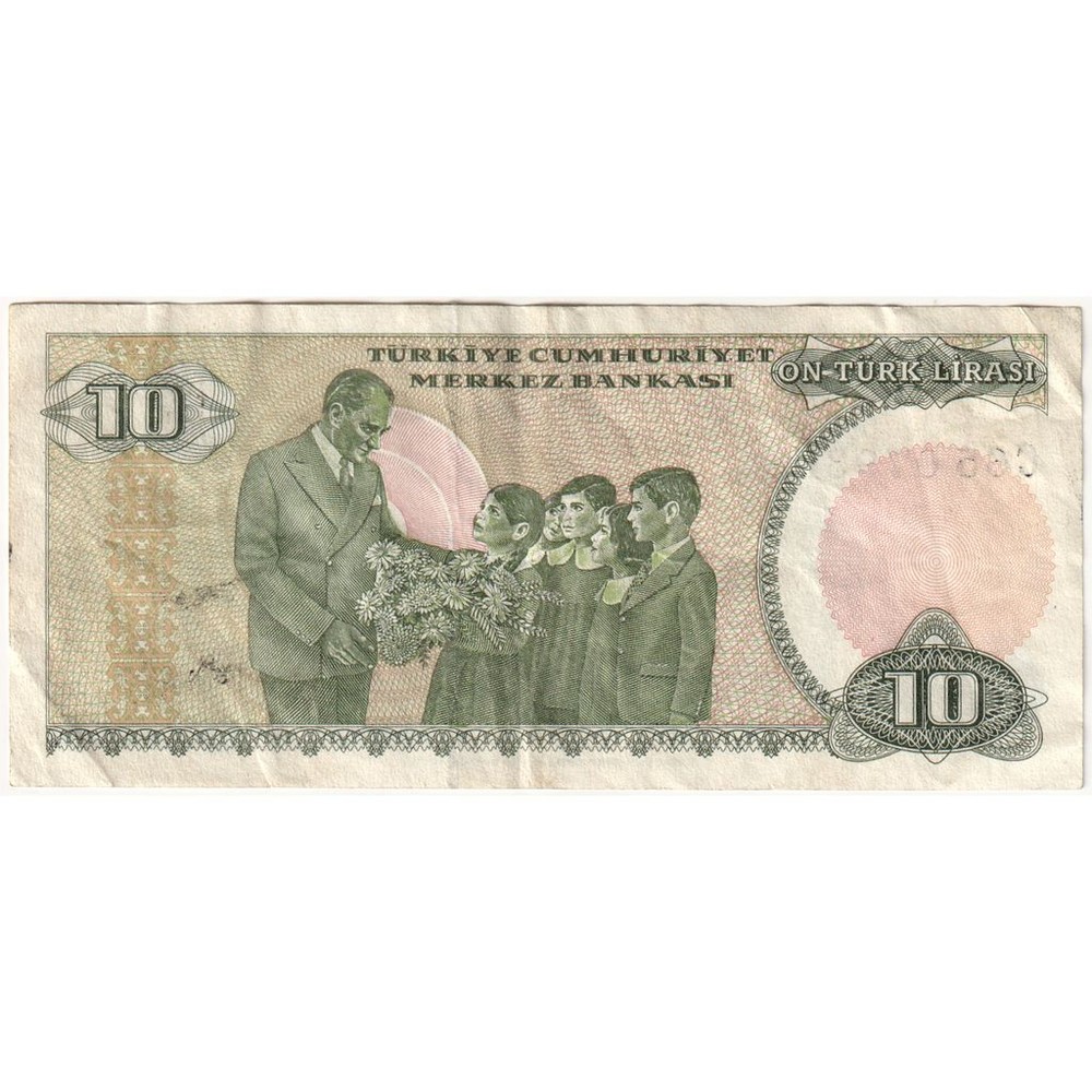 [#1296562] Turkey, 10 Lira, EF