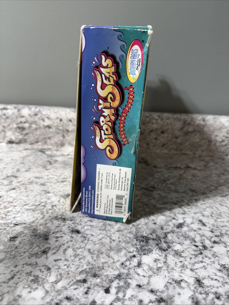1997 Binary Arts Stormy Seas Brainteaser Puzzle Game Rare