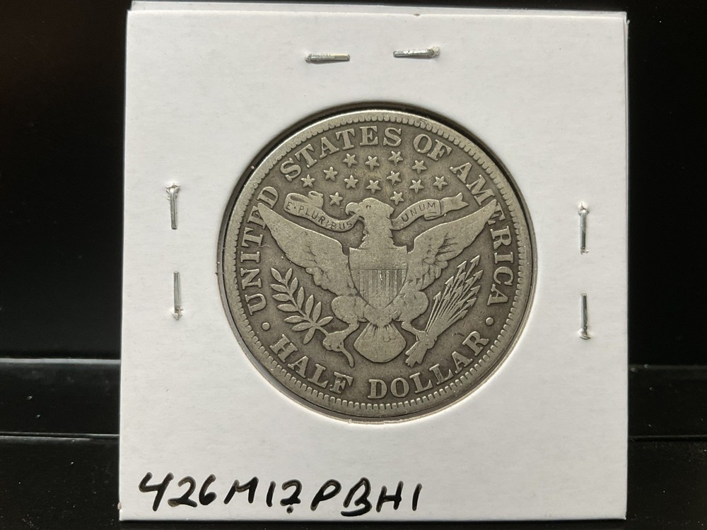 1912-P Barber Half