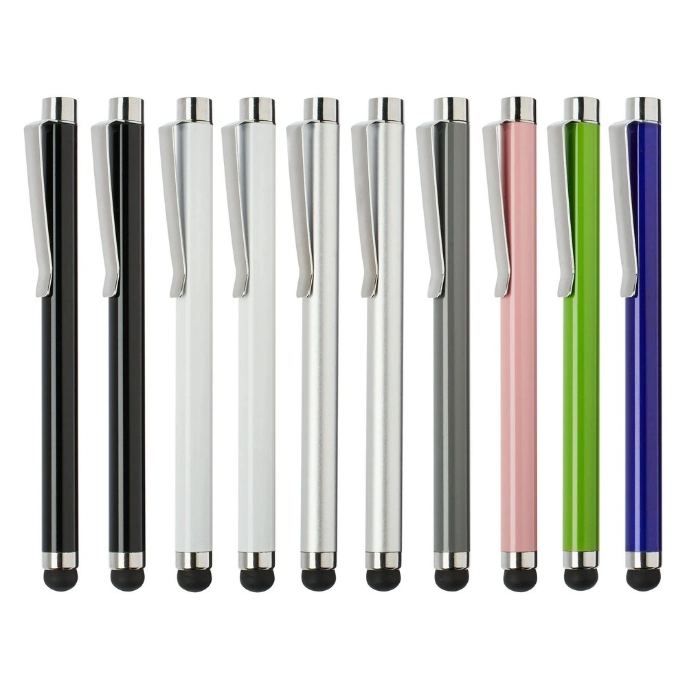 Onn Stylus Set, 10 Pack, Assorted Colors