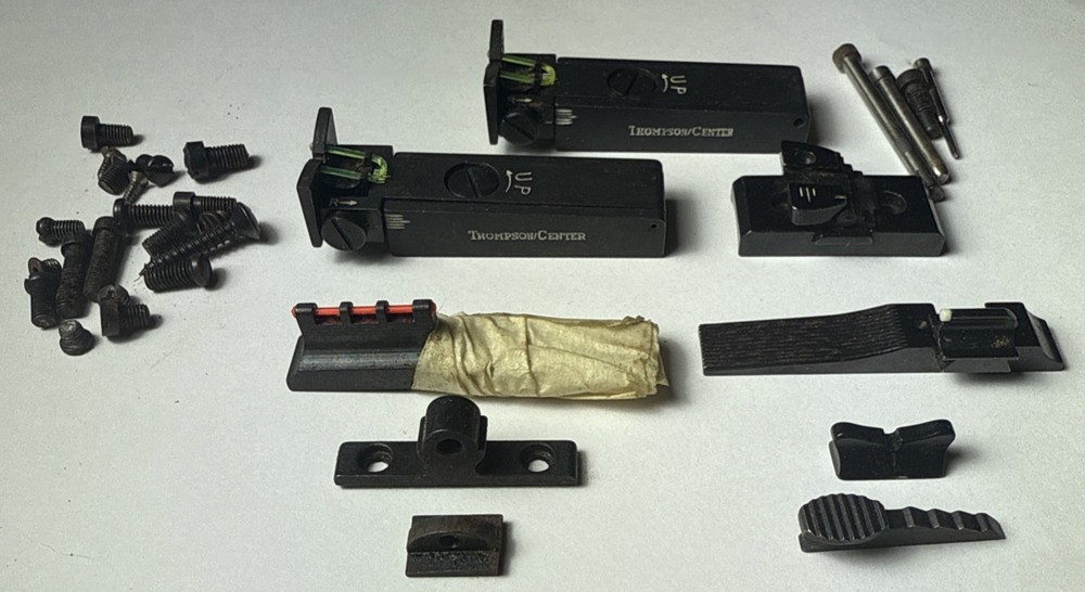 Thompson Center Sight Fire Sight Bundle Vtg Muzzleloader