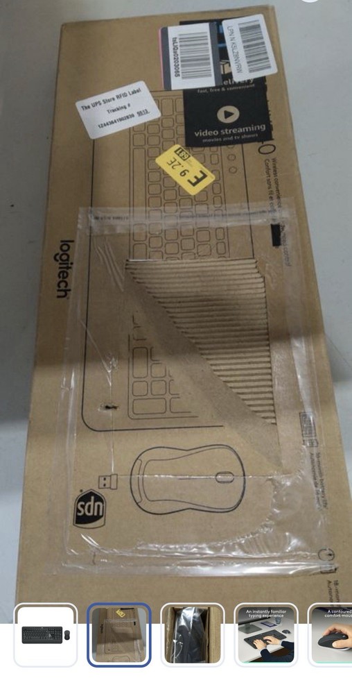 Logitech Advanced MK540 Wireless Keyboard and Mouse Combo