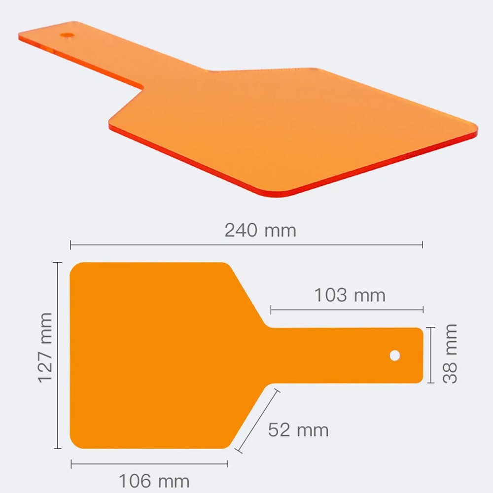 1Pc Dental Composite Protective Eye-Protector Handheld Curing Light Plate Shield