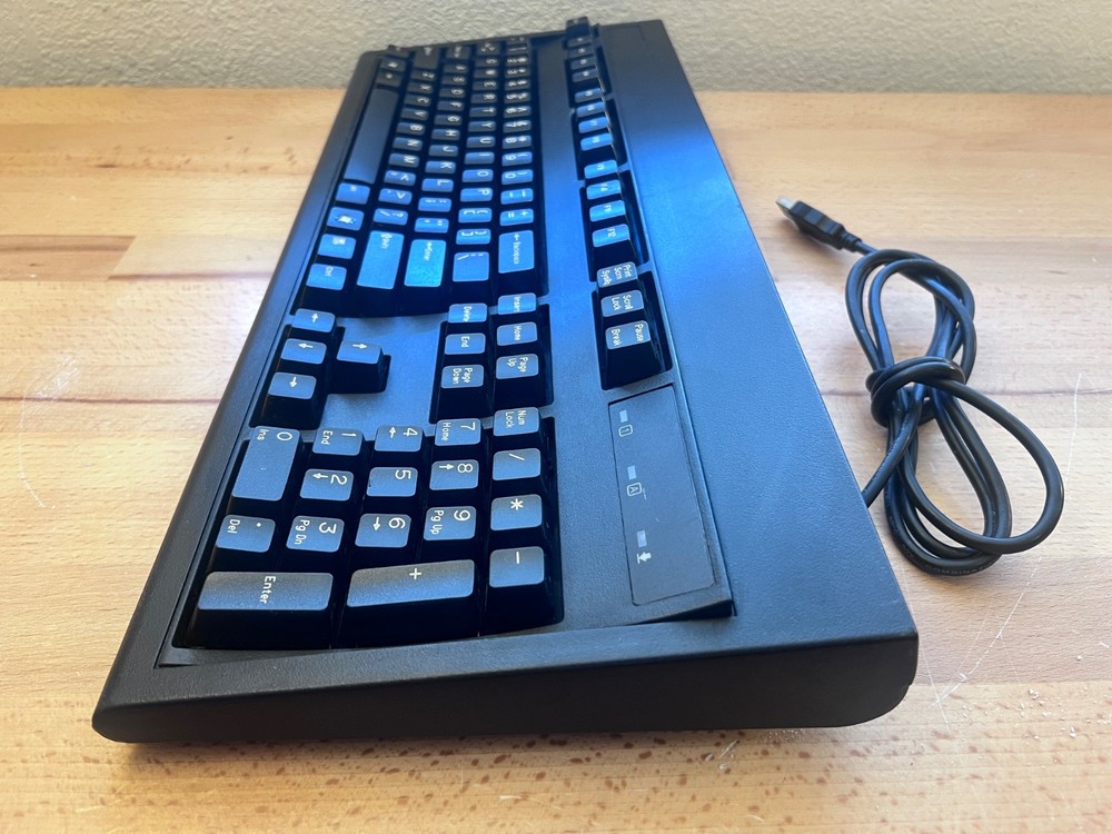 Key Tronic Arc Solutions Wired USB Keyboard E03600U2 Operator Keyboard TESTED