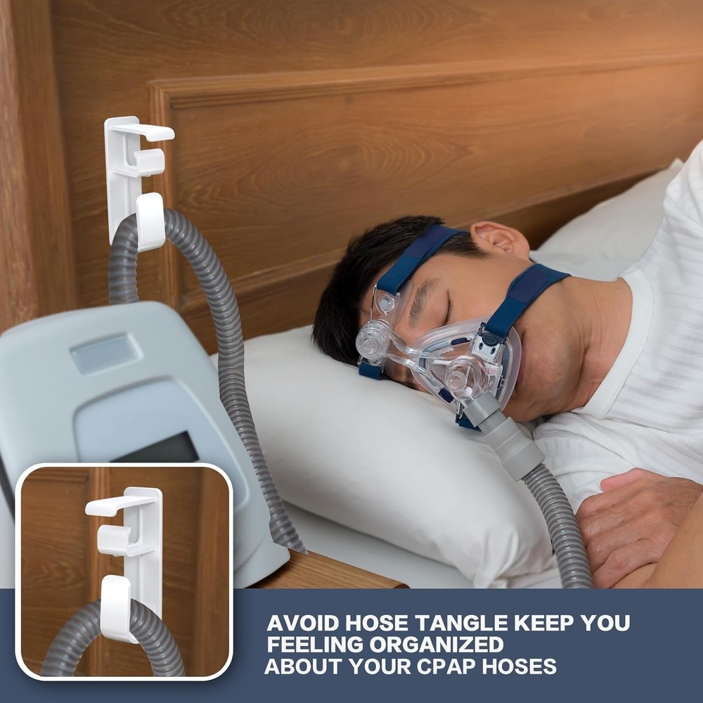 CPAP Hose Hanger with Anti-Unhook Feature - 4 pack
