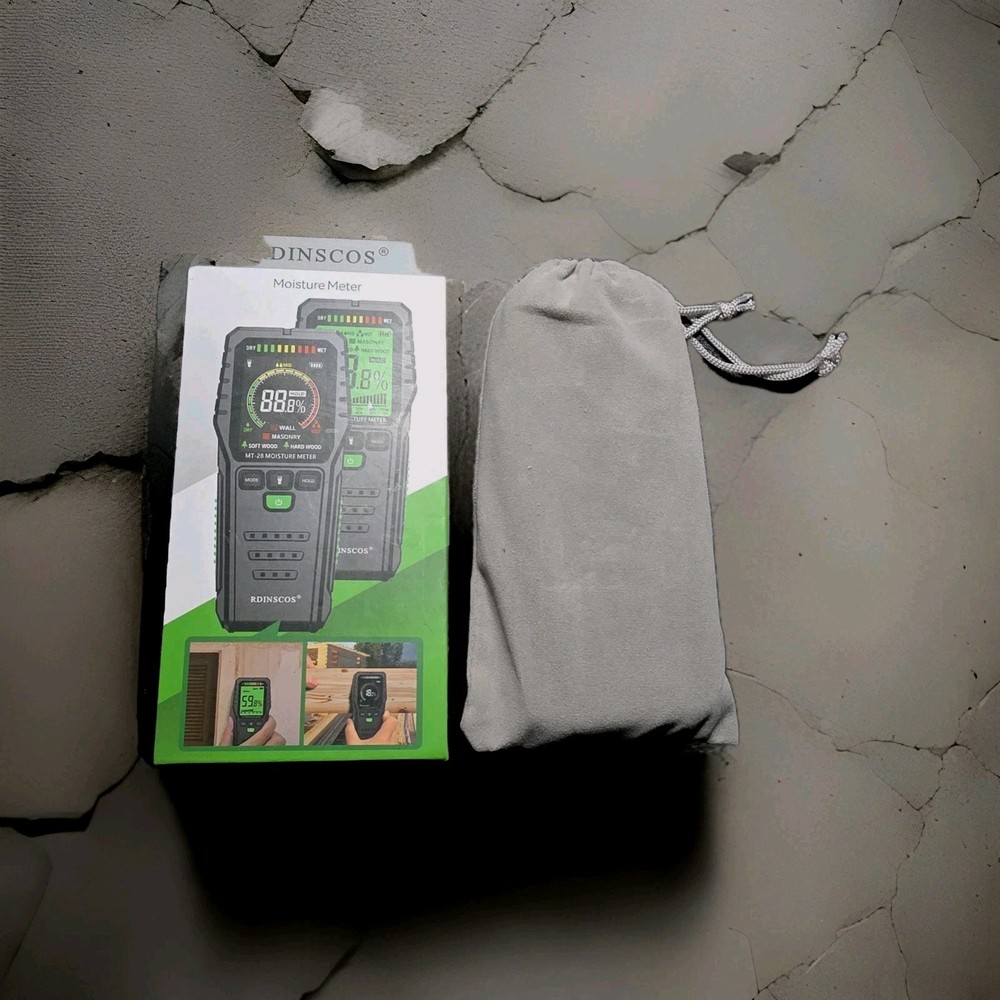 R&D Instruments MT-28 Moisture Meter Digital Electrical Tester Measuring Tool