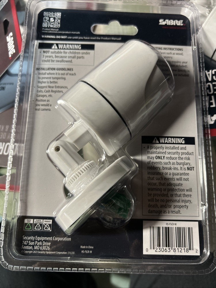 Fake Security Camera by Sabre, New