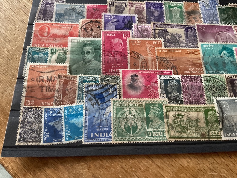 India mounted mint or used stamps B1817