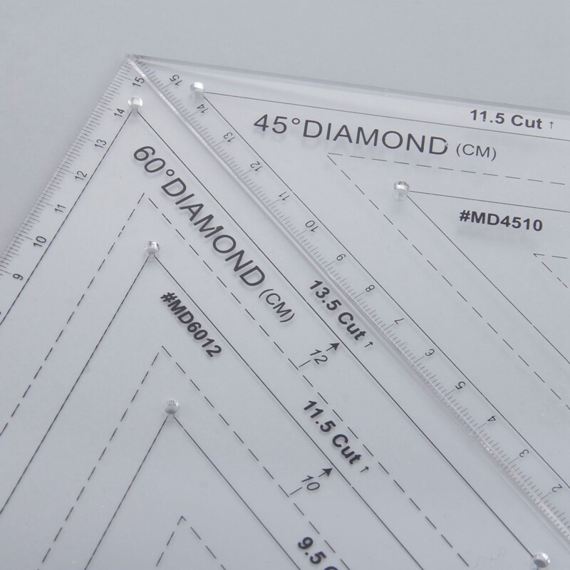 1pc/4pcs Quilting Ruler Craft Patchwork Measuring Handmade Drawing Tool Quilters