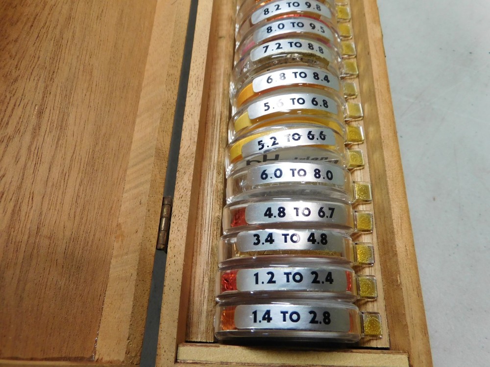 16 single roll Micro Essential Hydrion Short Range pH Test Paper 0.0 - 13.4PH