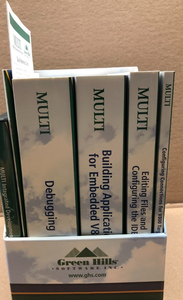 MULTI INTEGRATED DEVELOPMENT ENVIRONMENT V800 GREEN HILLS / (BRAND NEW)