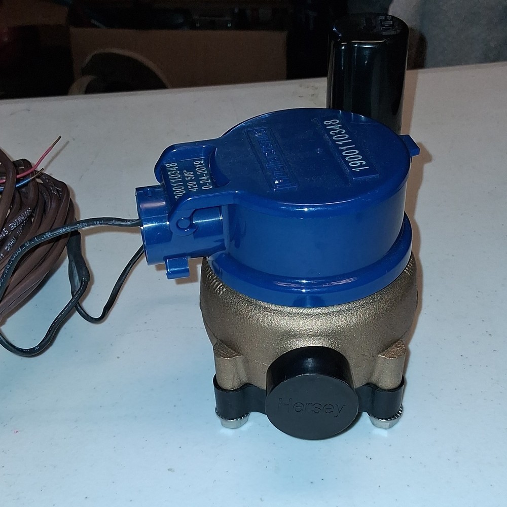 5/8" 420 Mueller Systems SSRSTR420 Electronic Water Meter SSR Model