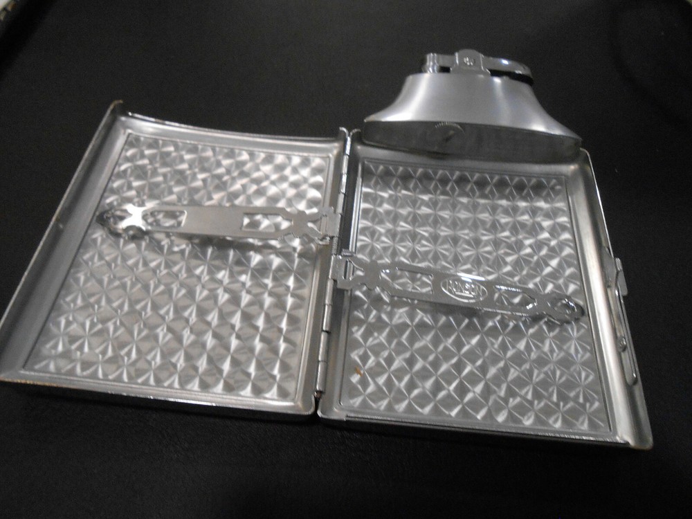 Mid Century Roson Mastercase Cigarette Case Combo