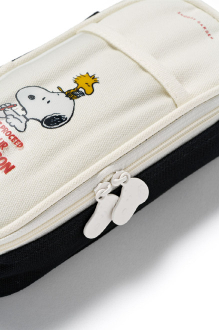 [Peanuts] Snoopy Lesson Pencil Case, Pen Pouch, Zip