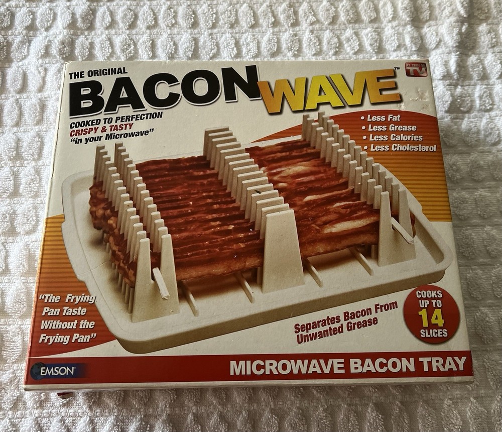 Emson Bacon Wave Microwave Bacon Tray. New Never Used