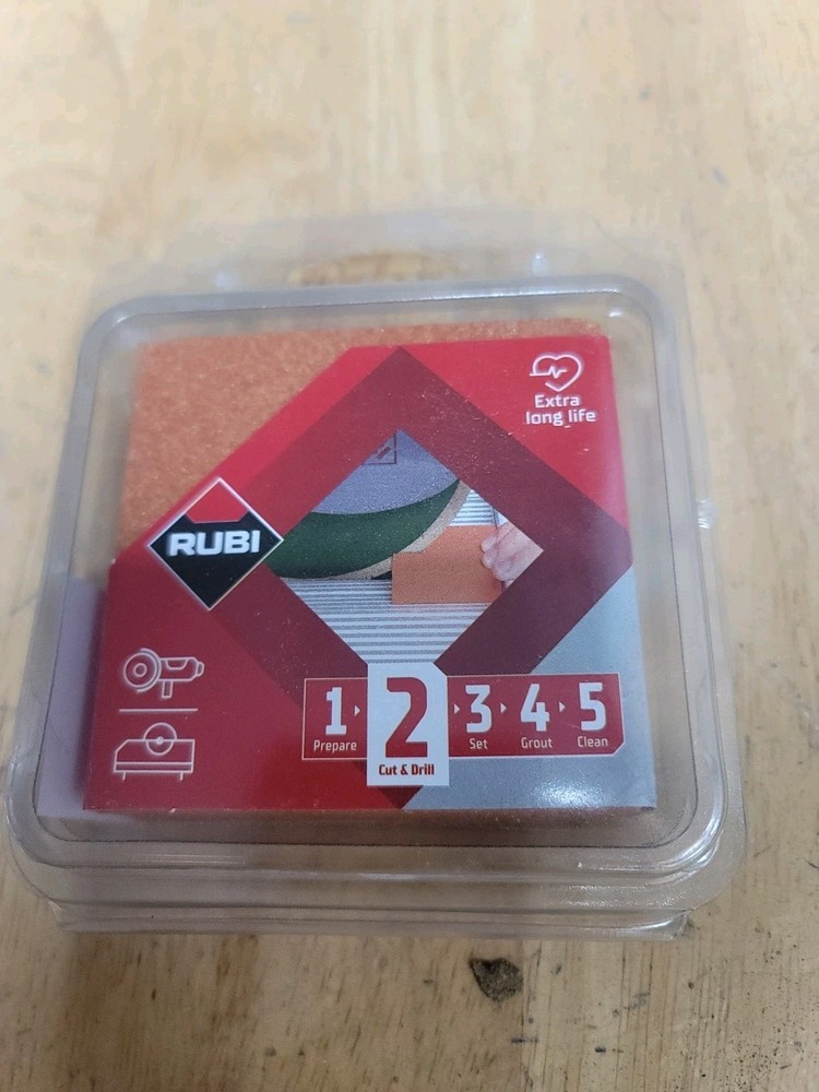 Rubi Ceramic Block - For Cleaning Diamond Blades - 05973 - Tile Blade Cleaner