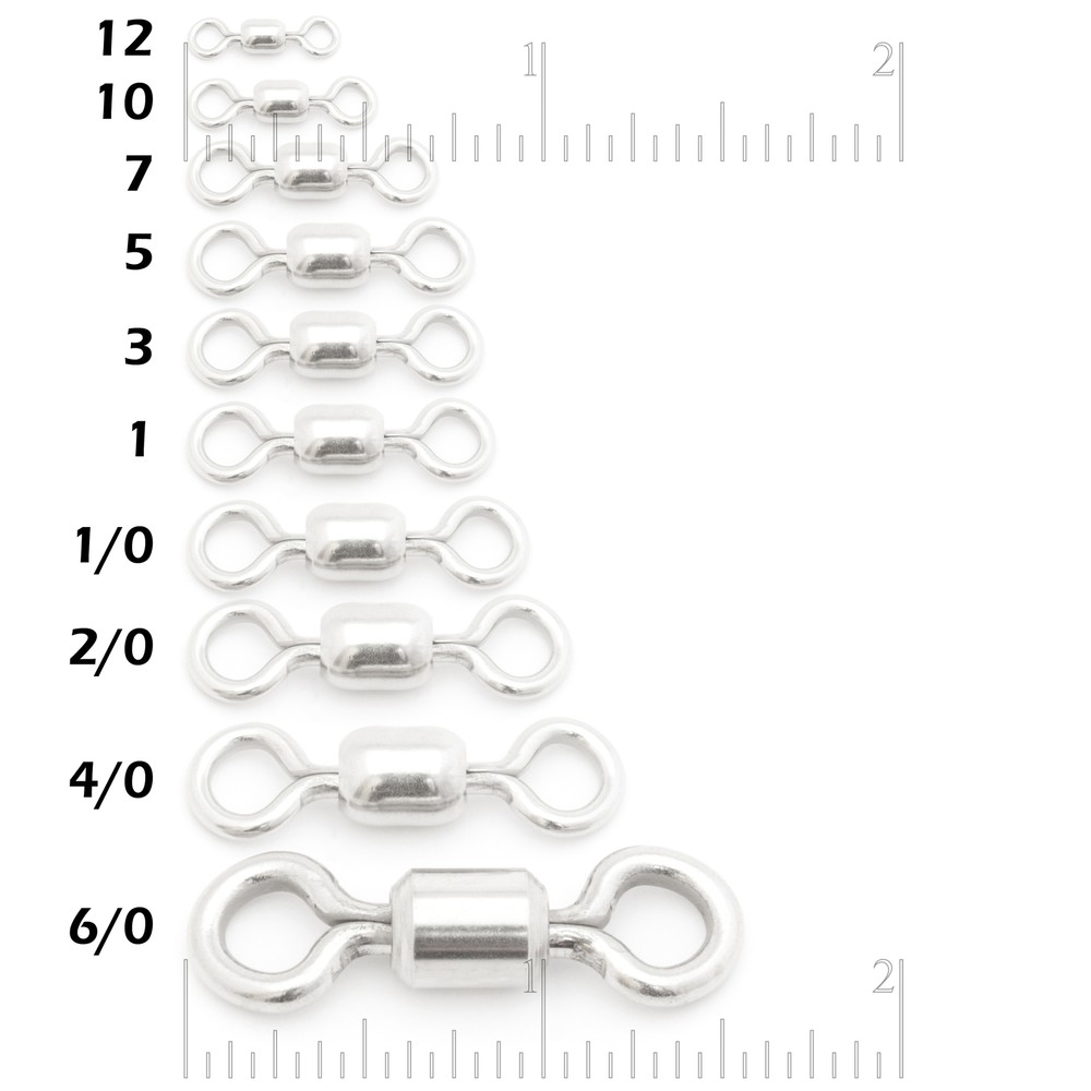 Size 10 Rosco Swivels - 100 pcs