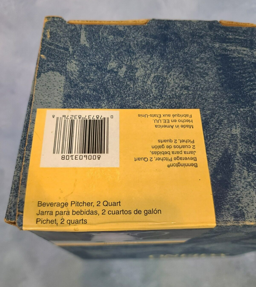 Oneida Bennington Silverplate Beverage Pitcher 2 Quart